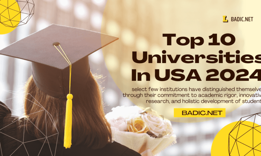 Top 10 Universities in the USA 2024