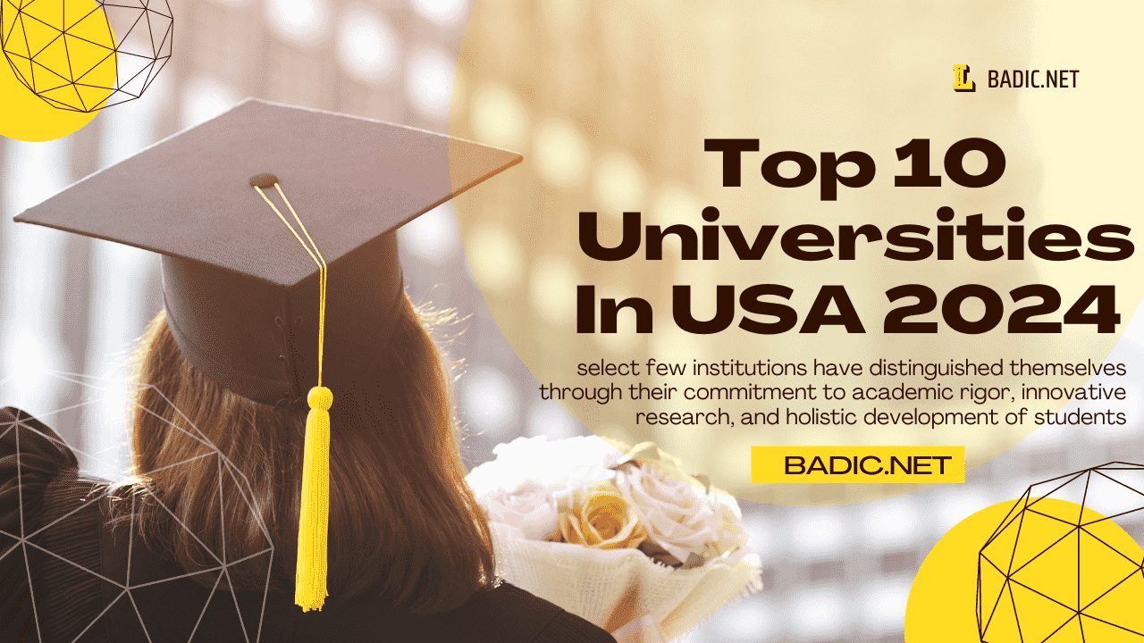 Top 10 Universities in the USA 2024